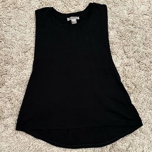 Forever 21 Black High neck Tank Top
